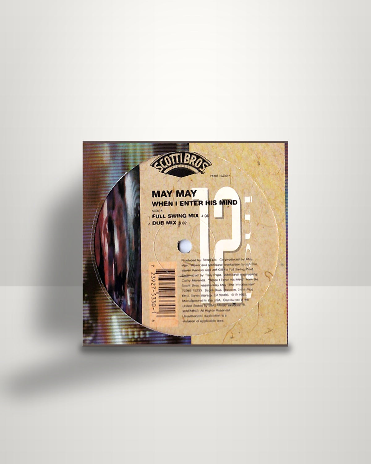 May May – When I Enter His Mind - 12" - Scotti Bros. Records US 1992