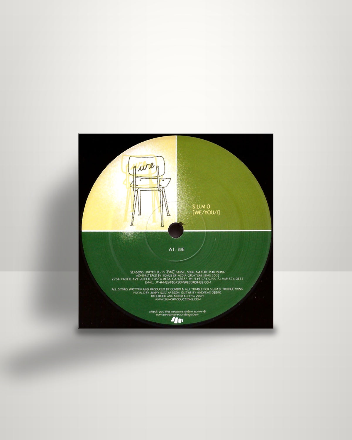 S.U.M.O. – [We/You/I] - 12" - Seasons Limited US 2003