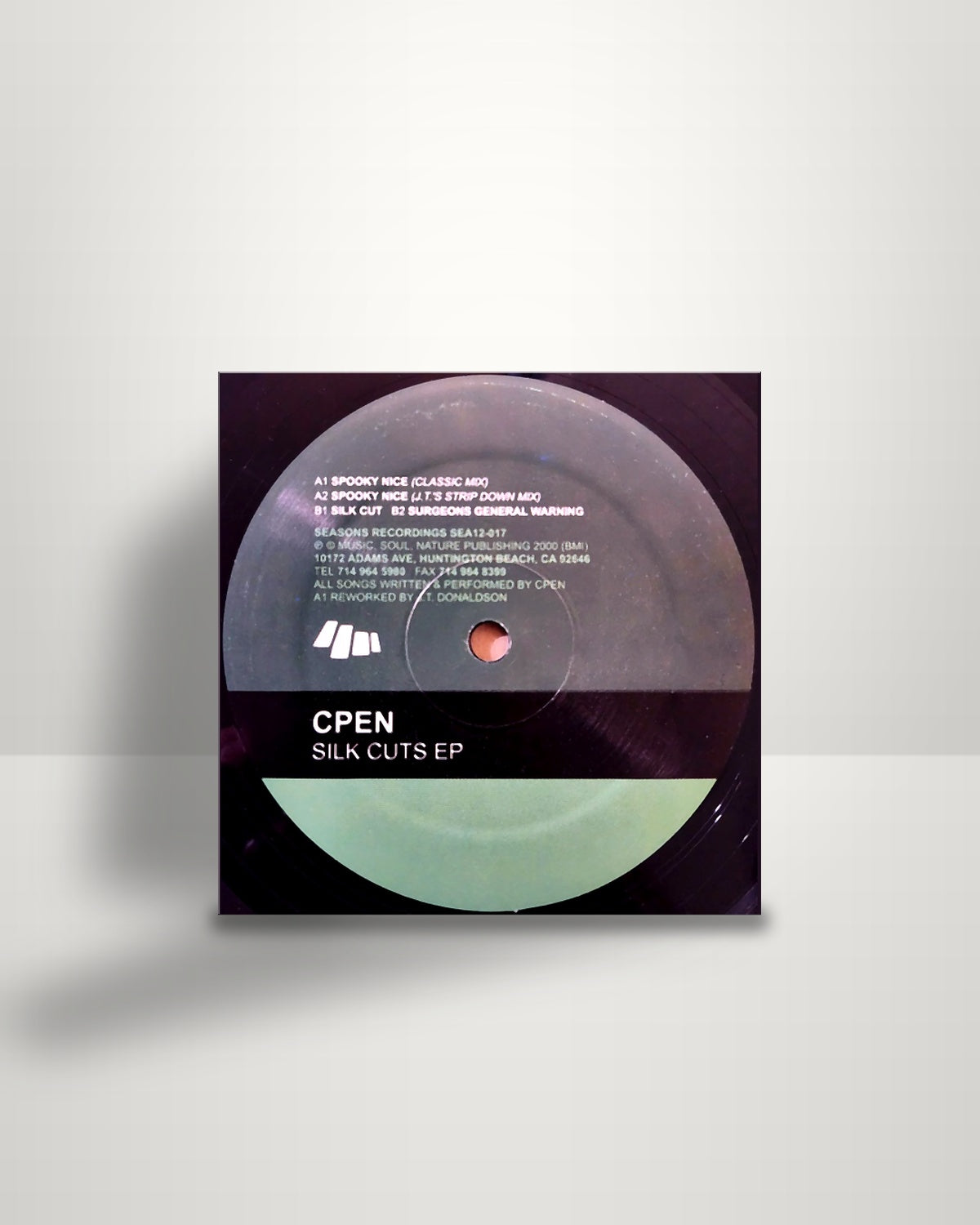 Cpen – Silk Cuts EP - 12" - Seasons Recordings US 2000