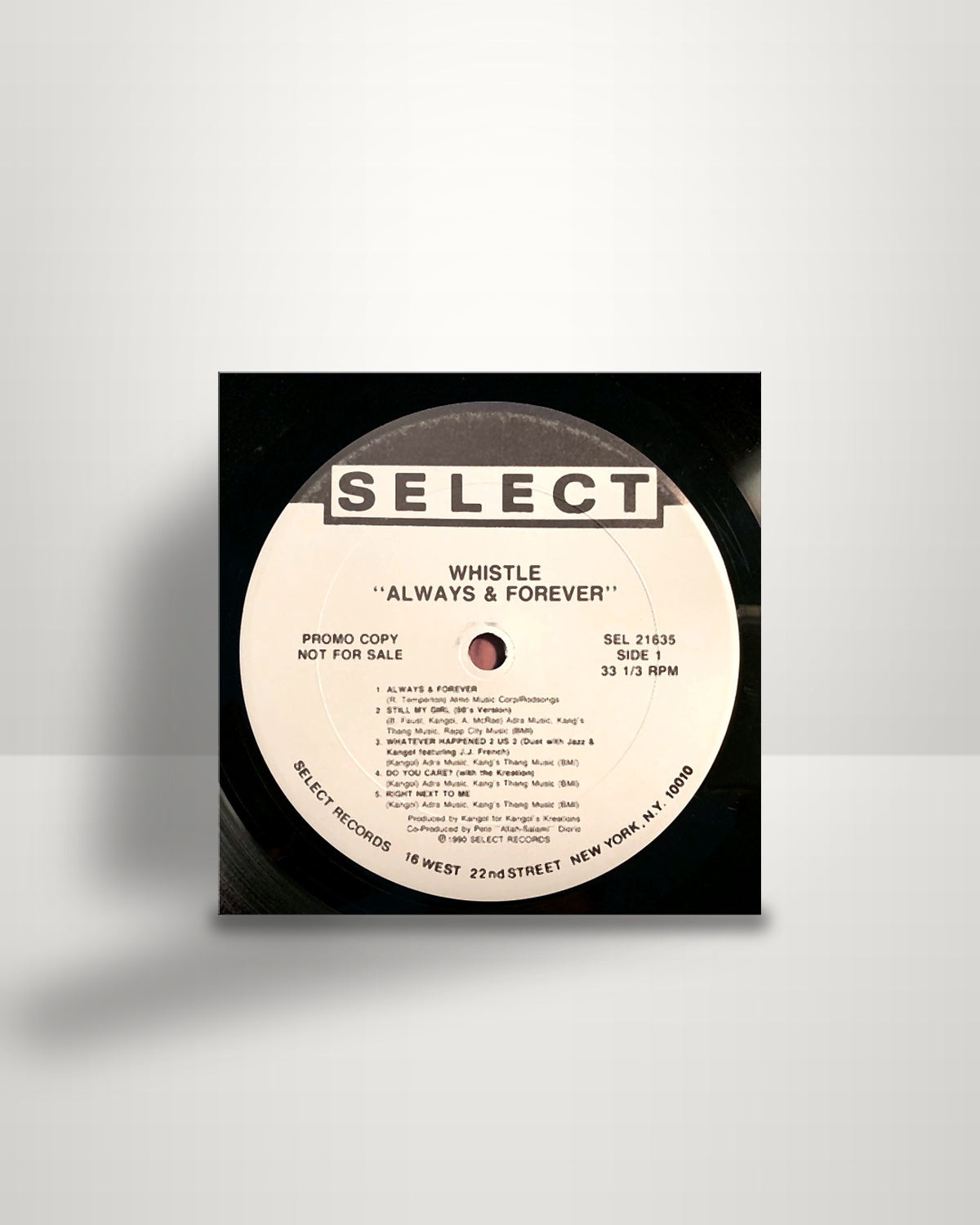 Whistle – Always & Forever - LP - Select Records US 1990