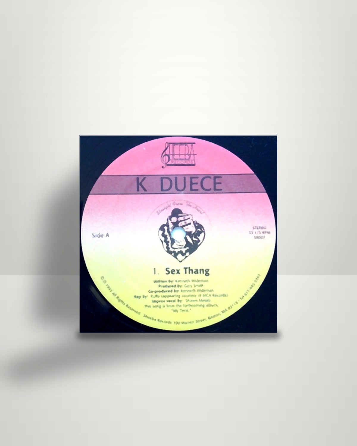 K Duece – Sex Thang / My Mind's Made Up - 12" - Sheeba Records US 1995