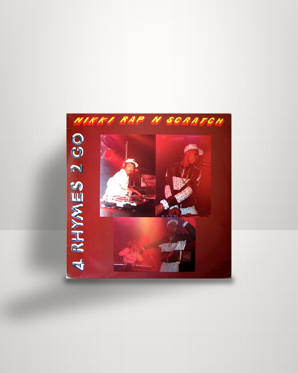 MC Nikke DJ Rap N Scratch – 4 Rhymes 2 Go / Now You Know - 12" - Show Jazz Records Inc. US 1988
