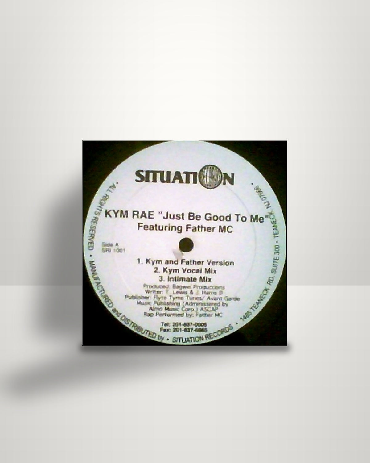 Kym Rae Featuring Father MC – Just Be Good To Me - 12" - Situation Records US 1996
