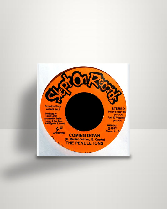 The Pendletons – Coming Down / Waiting On You - 7" - Slept On Records US 2017