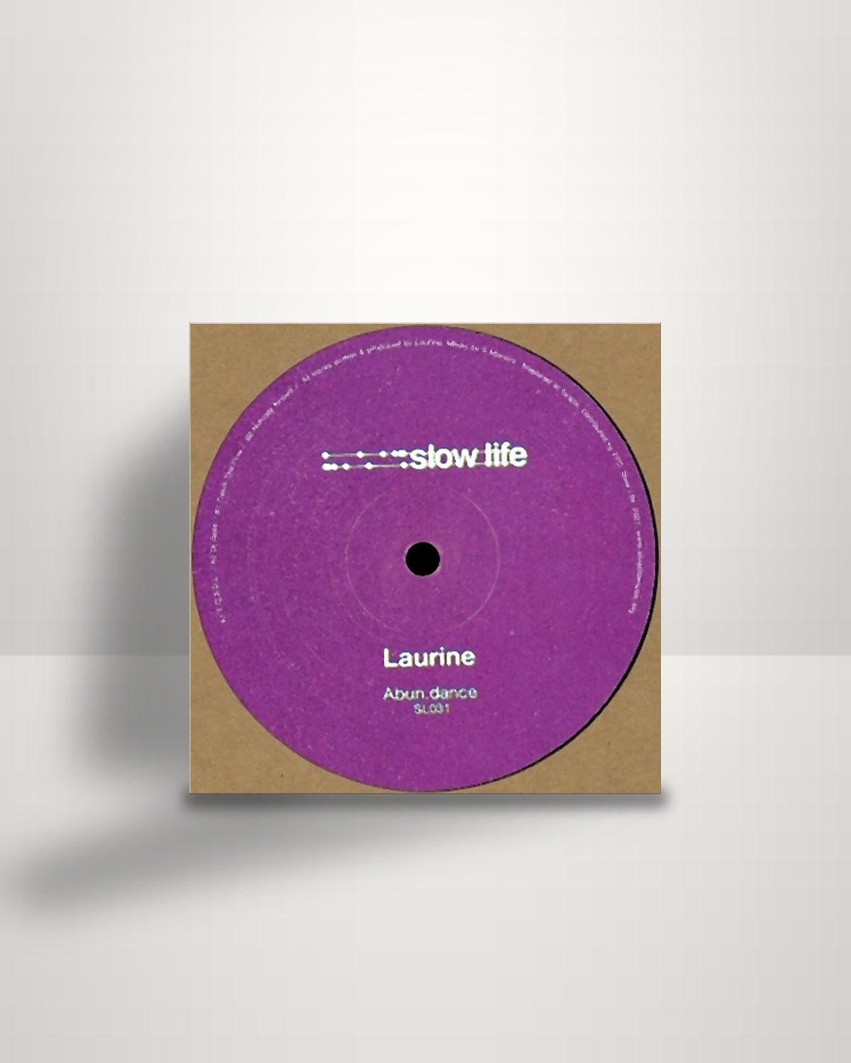 Laurine – Abun.dance - 12" - Slow Life DE 2021