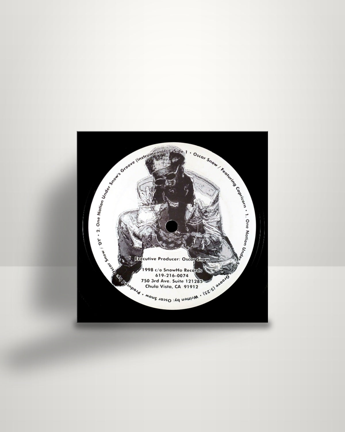 Oscar Snow – One Nation Under Snow's Groove - 12" - Snowho Records US