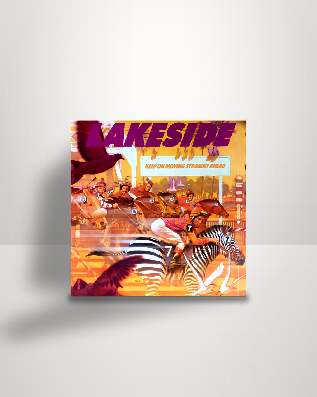 Lakeside – Keep On Moving Straight Ahead - LP - Solar US 1981
