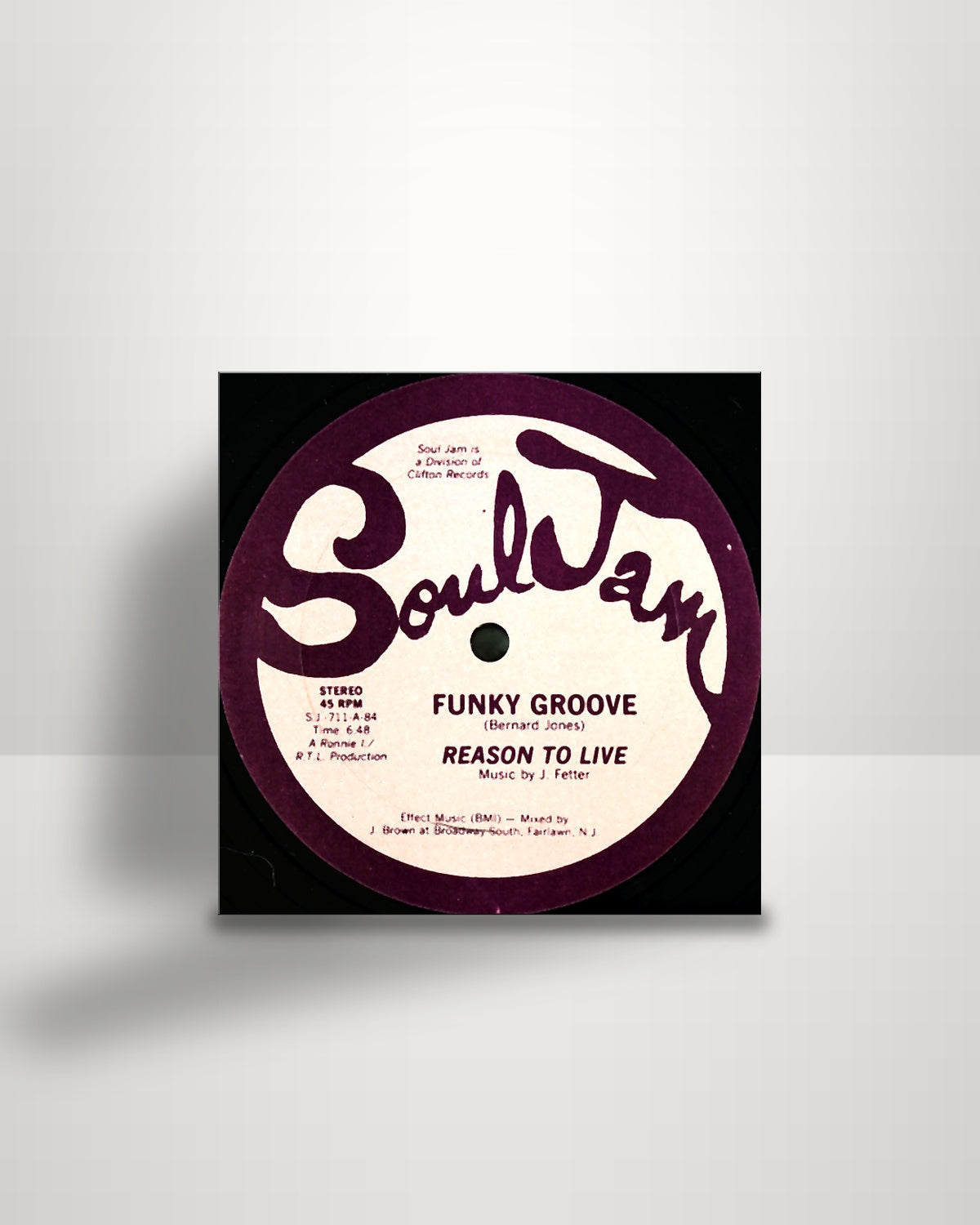 Reason To Live – Funky Groove - 12" - Soul Jam US 1982