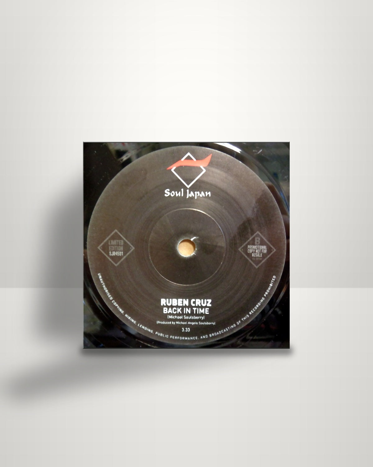Ruben Cruz – Full Circle / Back In Time - 7" - Soul Japan Records UK 2019
