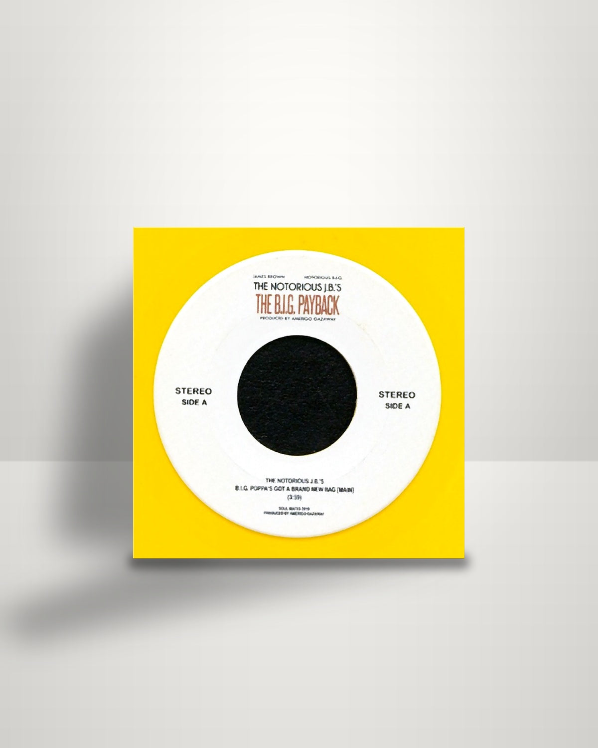 Amerigo Gazaway / James Brown / Notorious B.I.G. – BIG Poppa's Got A Brand New Bag - 7" - Soul Mates Records 2019