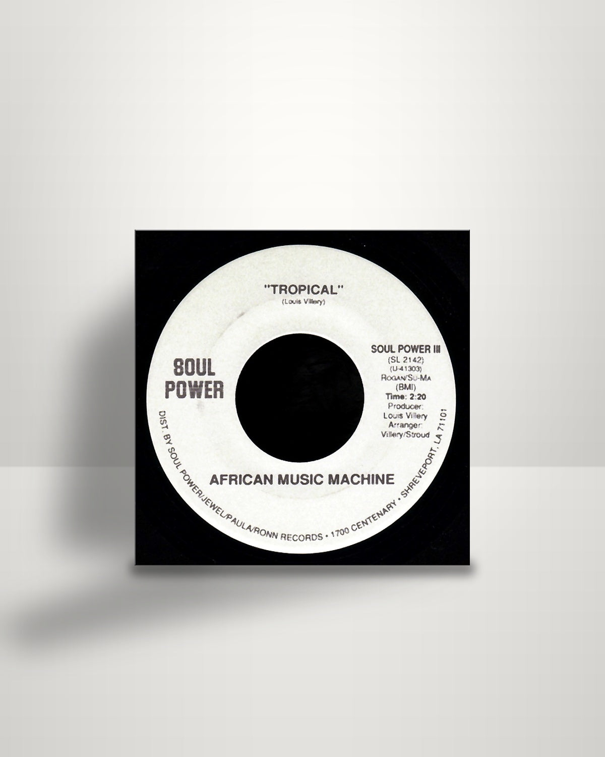 African Music Machine – Tropical / A Girl In France - 7" - Soul Power US