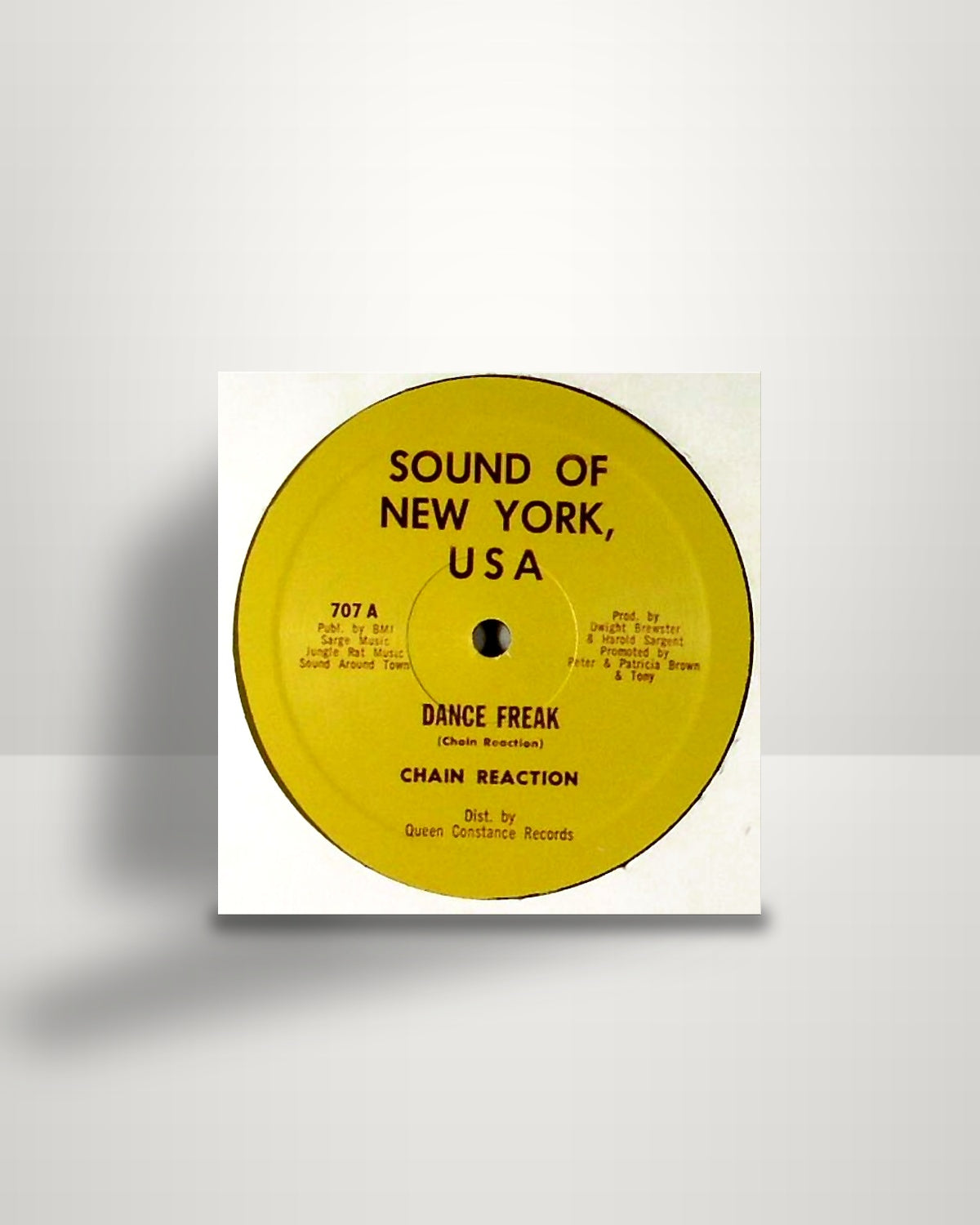 Chain Reaction – Dance Freak - 12" - Sound Of New York, USA 2011