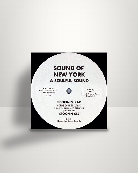 Spoonie Gee – Spoonin Rap - 12" - Sound Of New York, USA US 2002