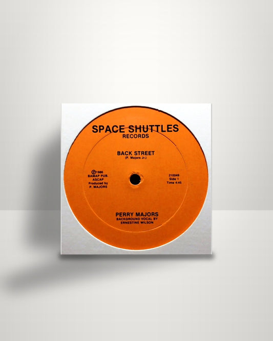 Perry Majors – Back Street - 12" - Space Shuttles Records US 1986