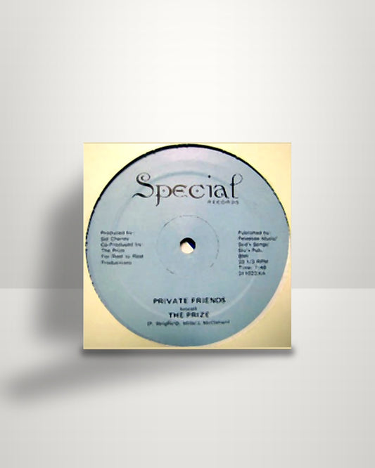 The Prize – Private Friends - 12" - Special Records US 1983