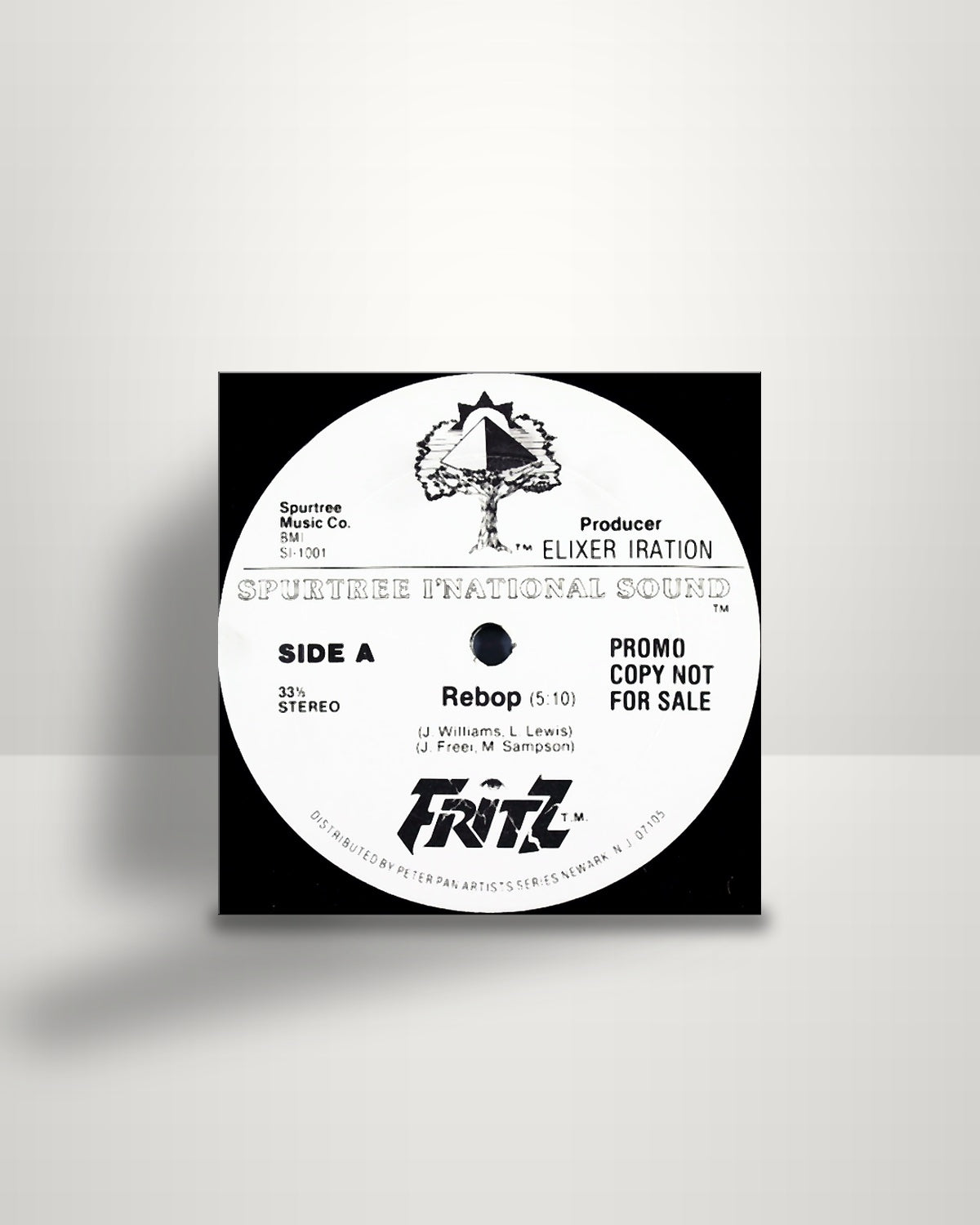 Fritz – Rebop - 12" - Spurtree I'National Sound US 1982