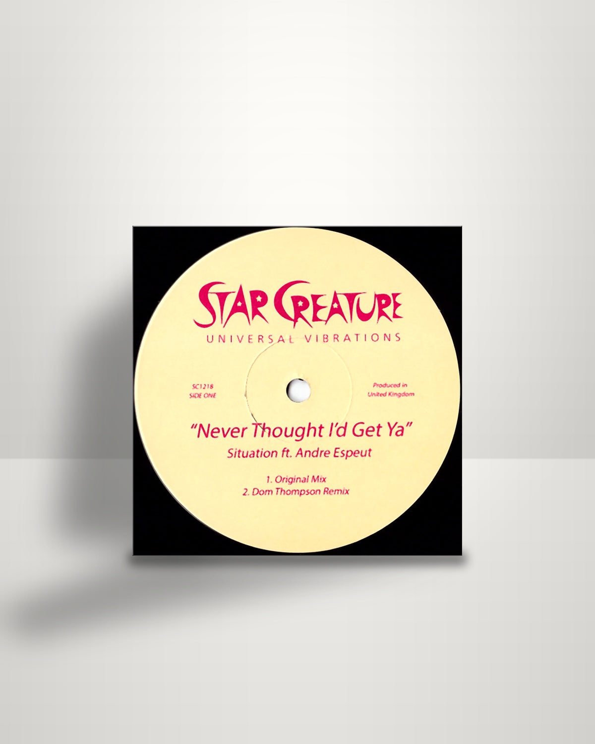 Situation Ft. Andre Espeut – Never Thought I'd Get Ya - 12" - Star Creature US 2019