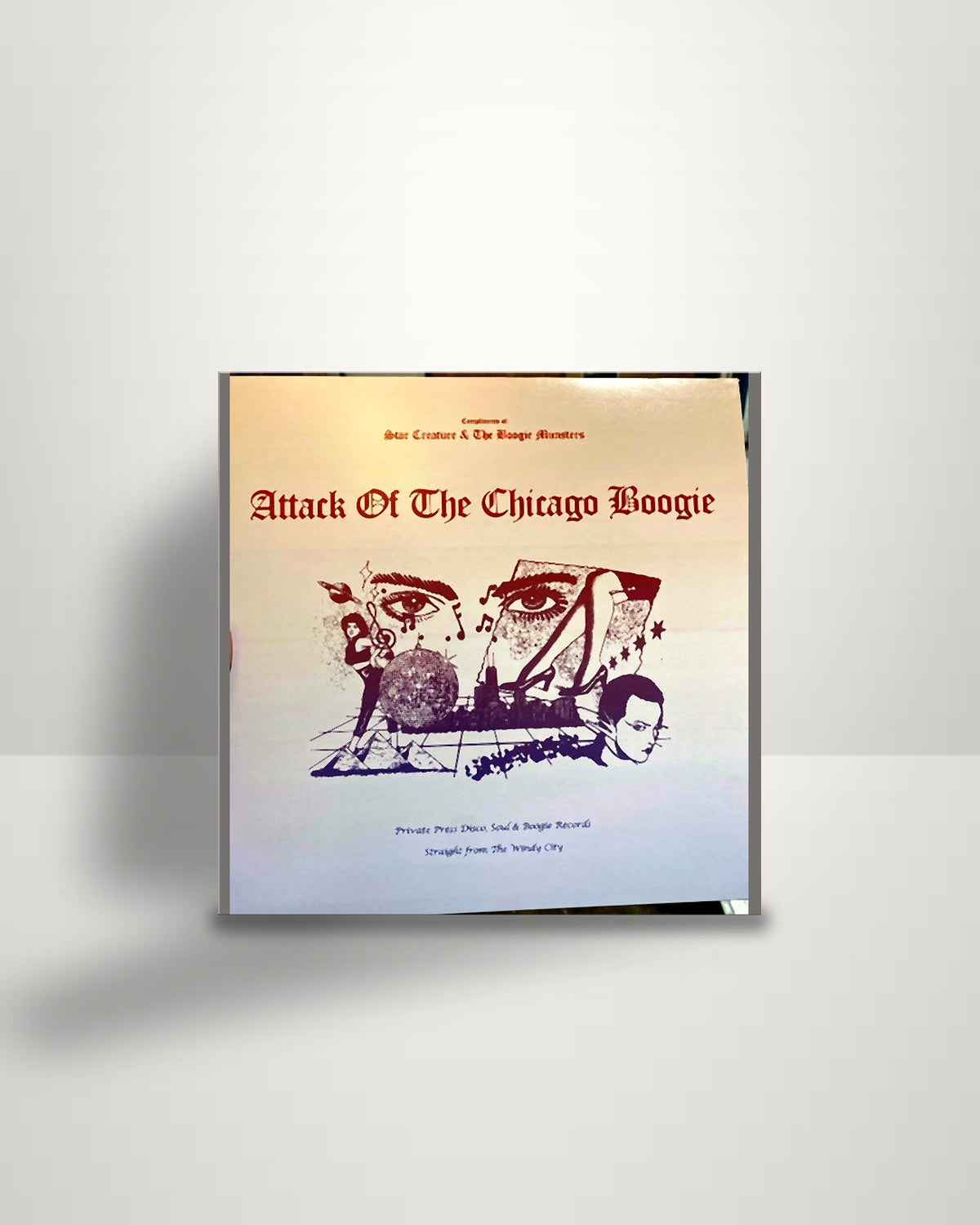 Various – Attack Of The Chicago Boogie - 12" - Star Creature US 2020