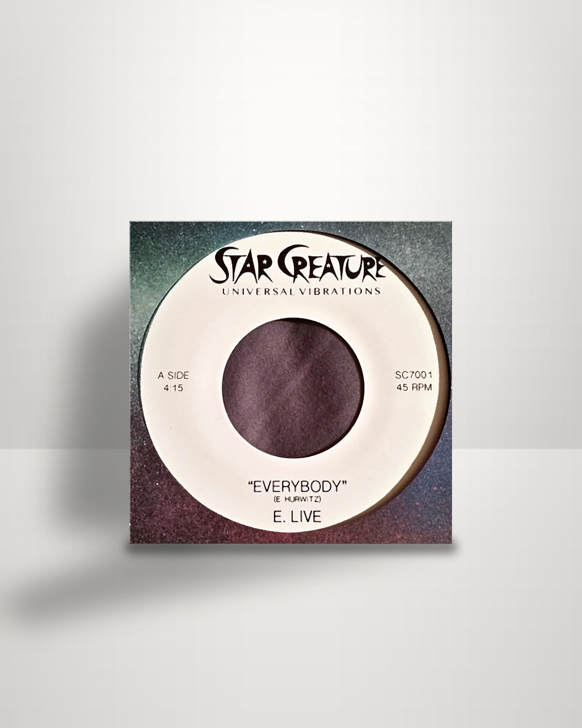 E. Live feat. Sally Green – Everybody / Be Free - 7" - Star Creature US 2015