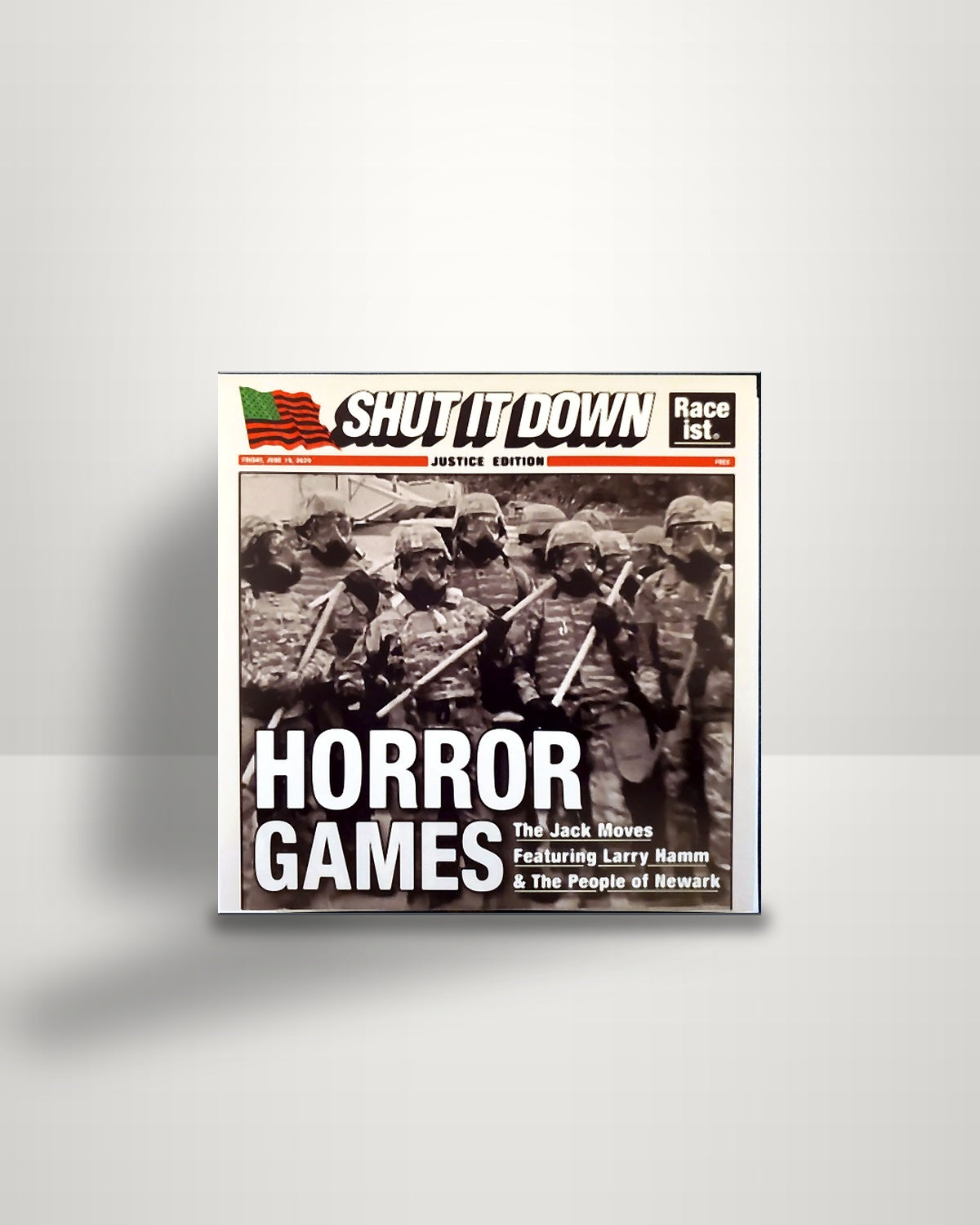 The Jack Moves, The Featuring Larry Hamm & People Of Newark – Horror Games - 7" - Star Creature US 2021