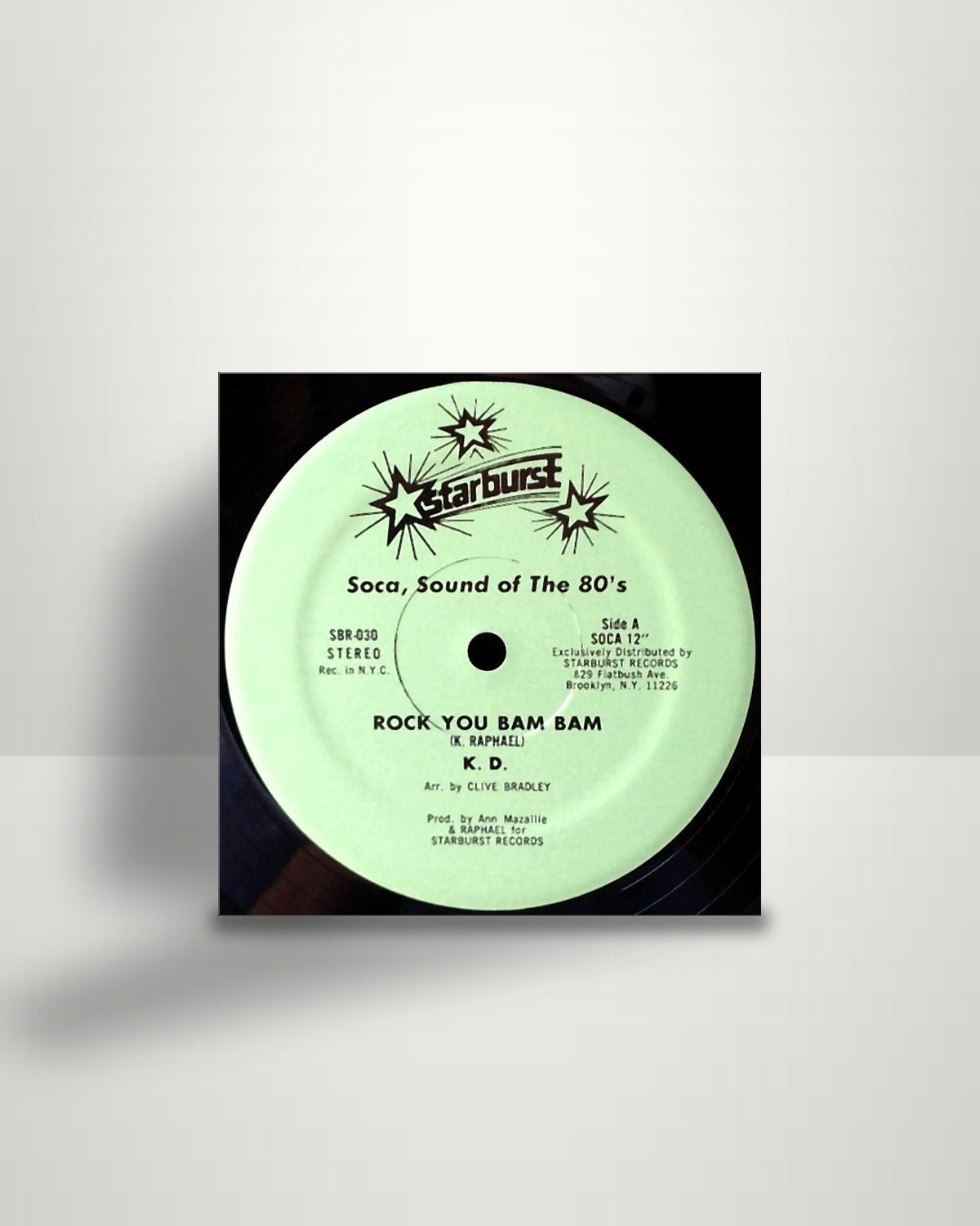 Keith D. Raphael – Rock You Bam Bam - 12" - Starburst Records US 1980