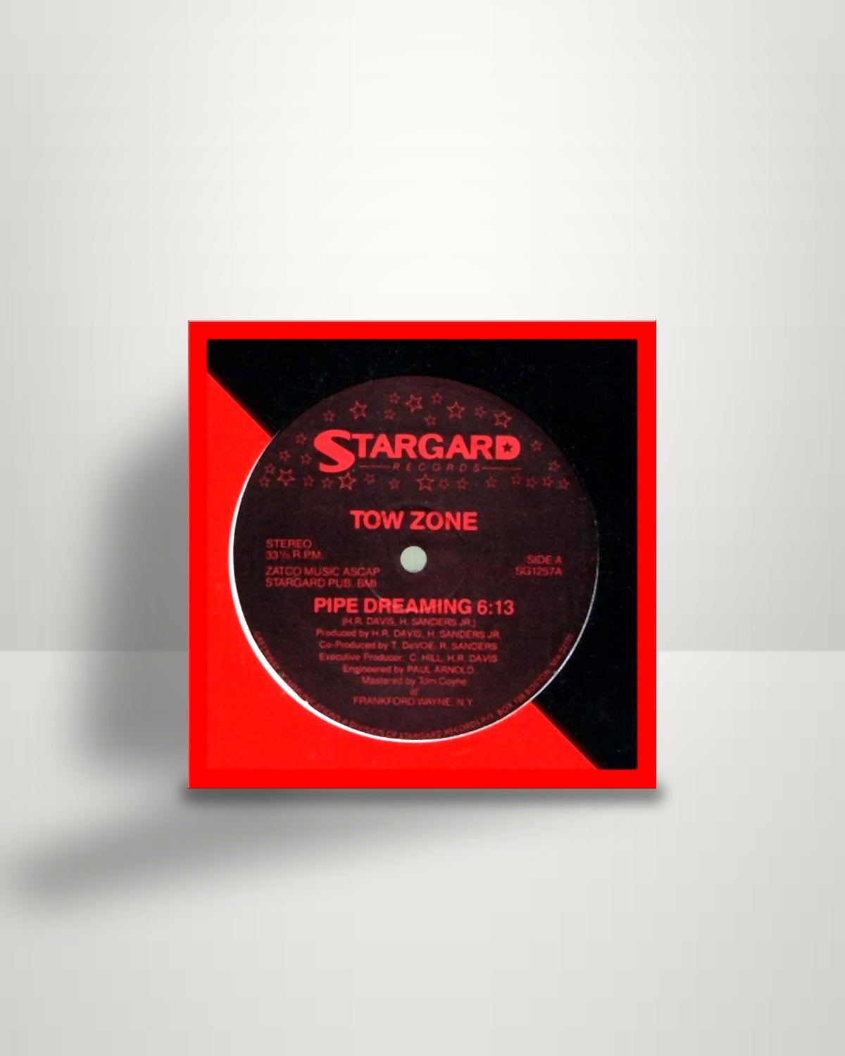 Tow Zone – Pipe Dreaming - 12" - Stargard Records US 1986