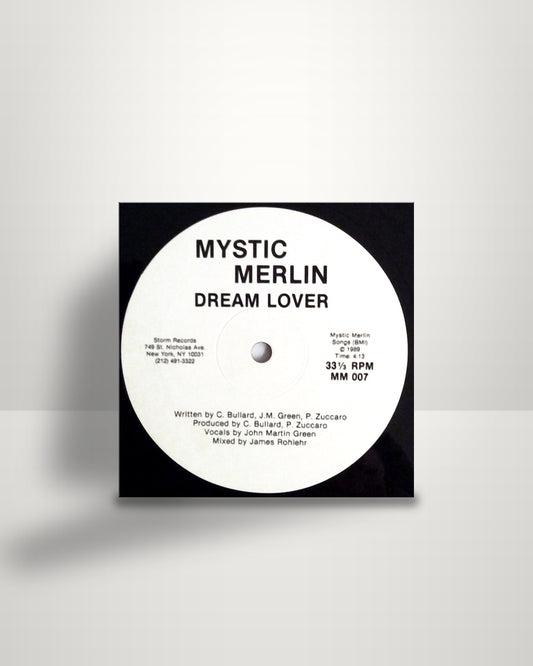 Mystic Merlin – Dream Lover - 12" - Storm Records US 1989