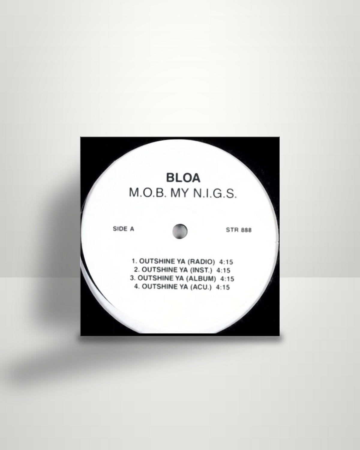 BLOA – M.O.B. My N.I.G.S. - 12" - Str8 Lace Recordings US