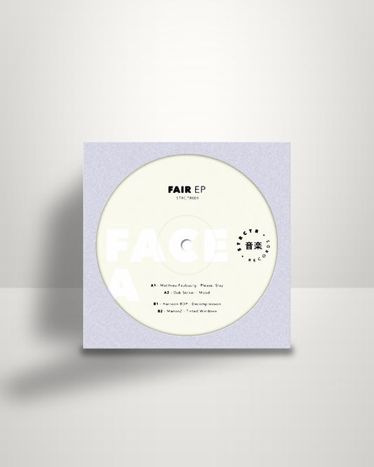 Various – Fair EP - 12" - STRCTR Records FR 2017