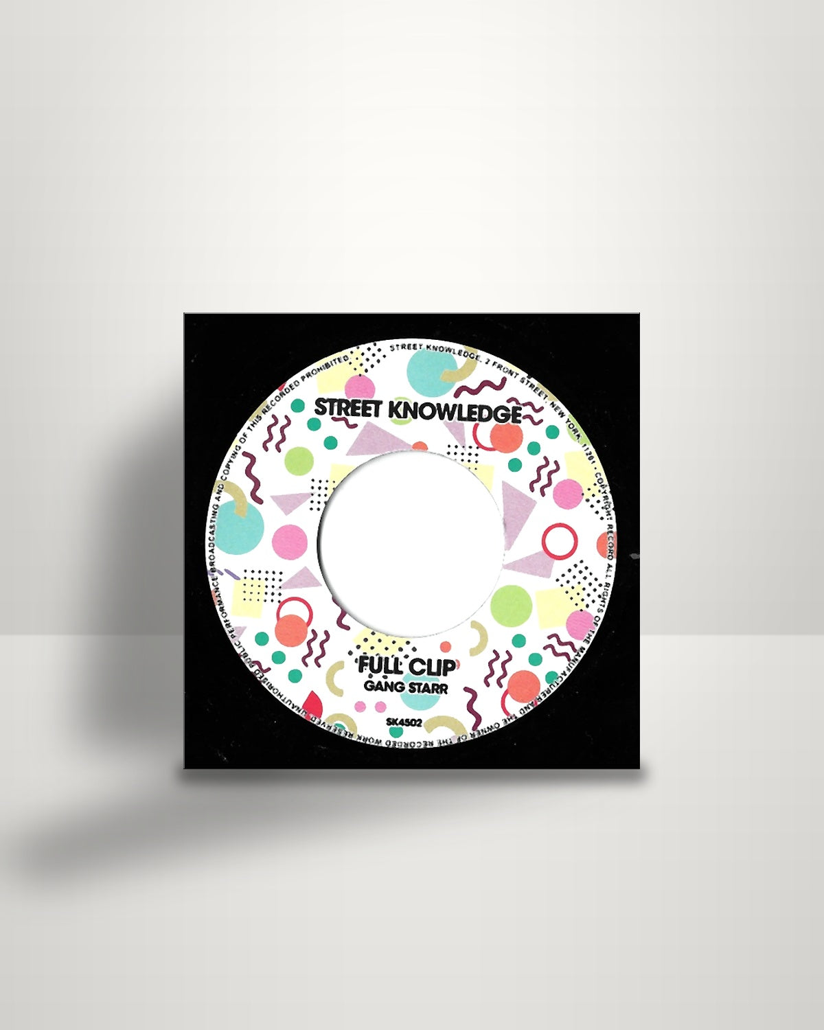 Gang Starr – Full Clip / DWYCK - 7" - Street Knowledge US 2019