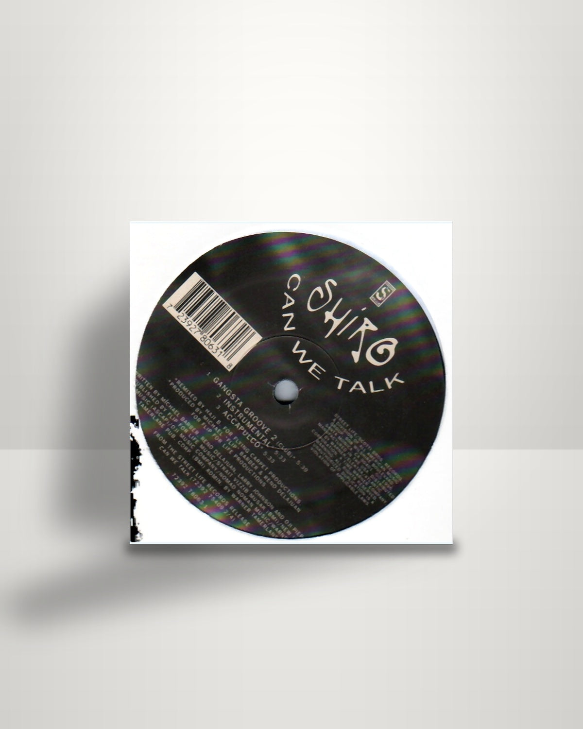 Shiro – Can We Talk - 12" - Street Life Records US 1996