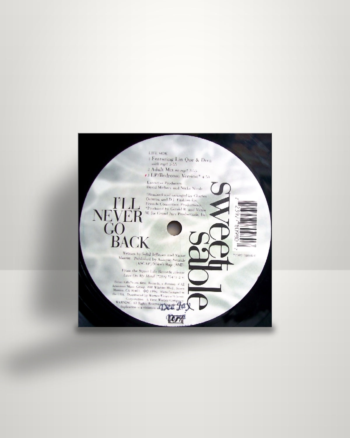 Sweet Sable – I'll Never Go Back - 12" - Street Life Records US 1996