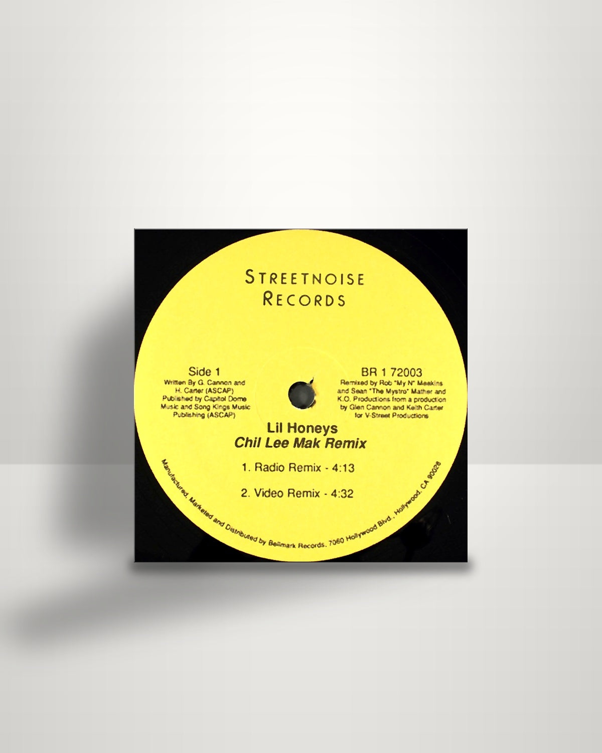 Lil Honeys – Chil Lee Mak Remix - 12" - Street Noise Records US