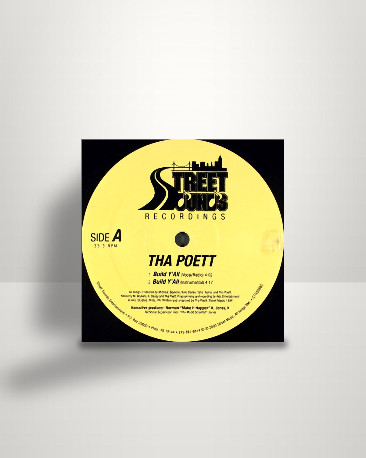 Tha Poett – Build Y'all - 12" - Street Sounds Recordings US 2000