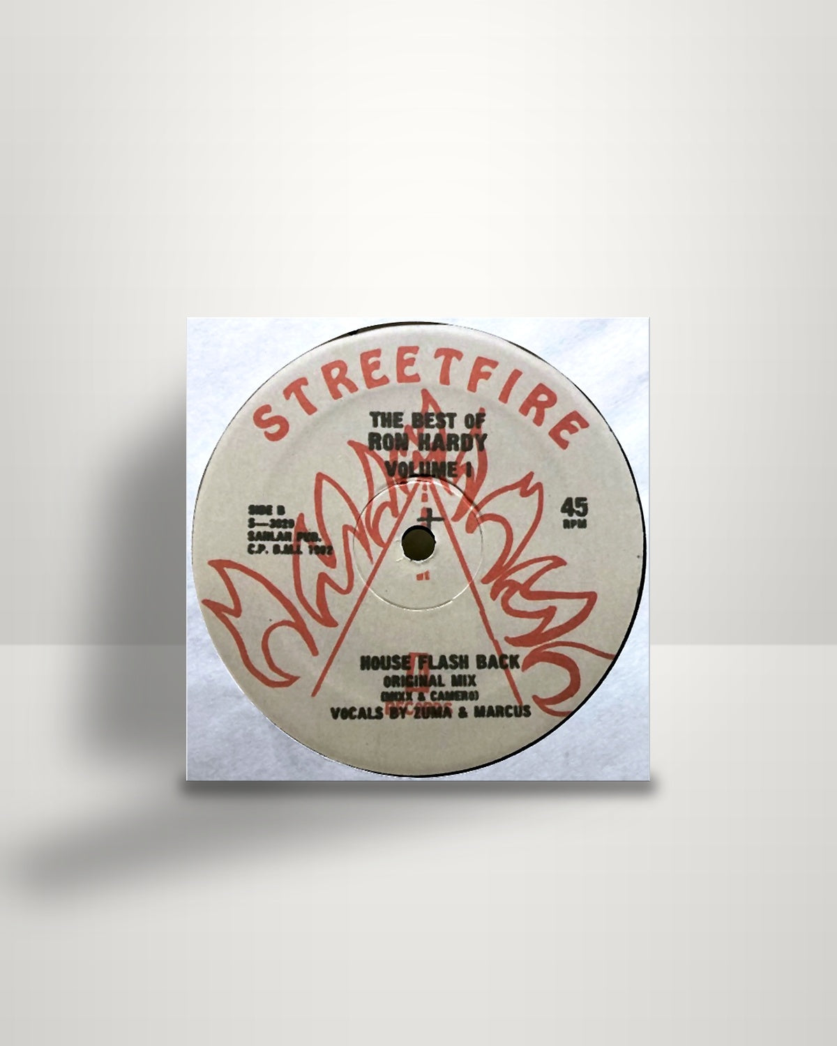 Marcus Mixx – The Best Of Ron Hardy Volume 1 - 12" - Streetfire Records US 2009
