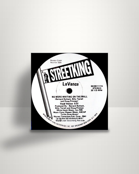 La Vance – No More Writing On The Wall - 12" - Streetking US 1984