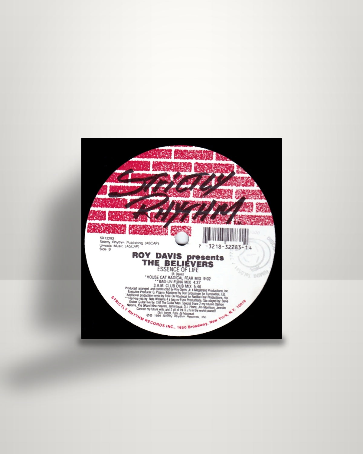 The Roy Davis Jr. Presents Believers – Essence Of Life - 12" - Strictly Rhythm US 1994