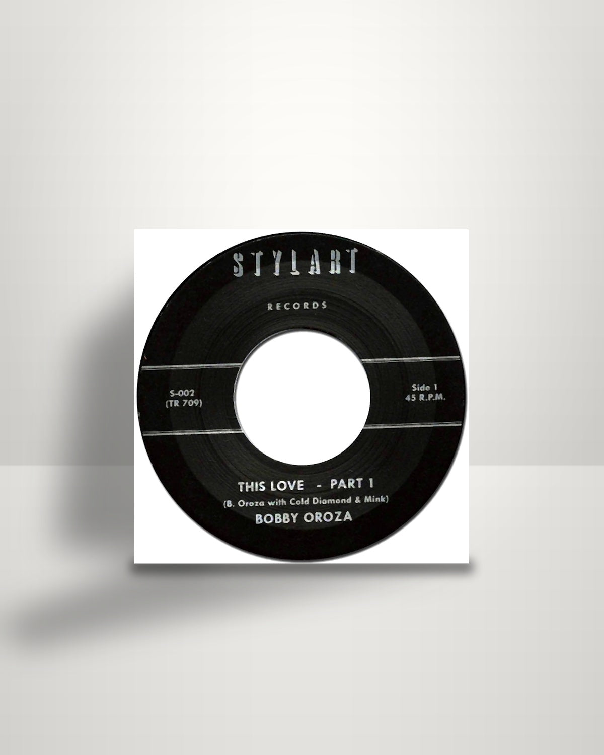 Bobby Oroza – This Love - 7" - Stylart Records FI 2016