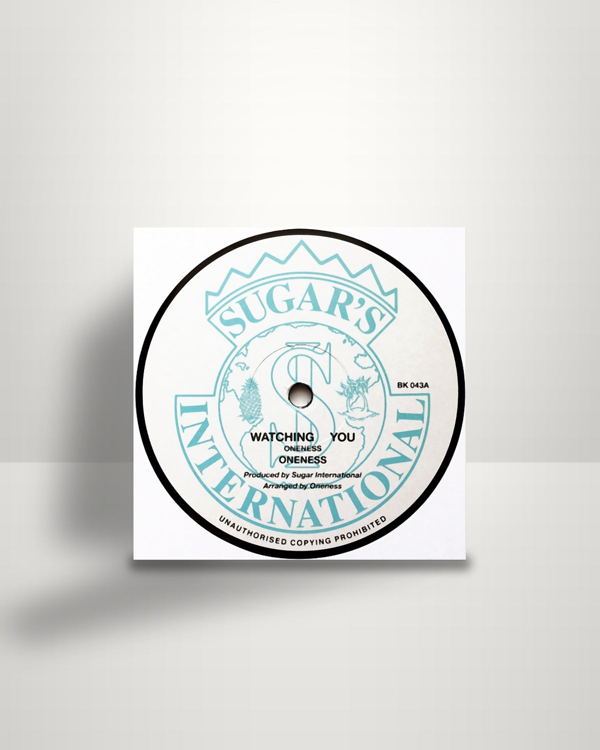 Oneness – Watching You - 12" - Sugar's International UK 2021