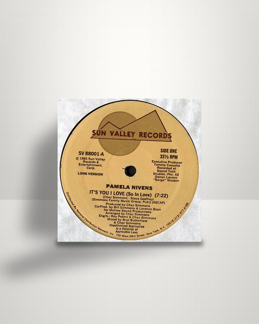 Pamela Nivens – It's You I Love (So In Love) - 12" - Sun Valley Records US 1983