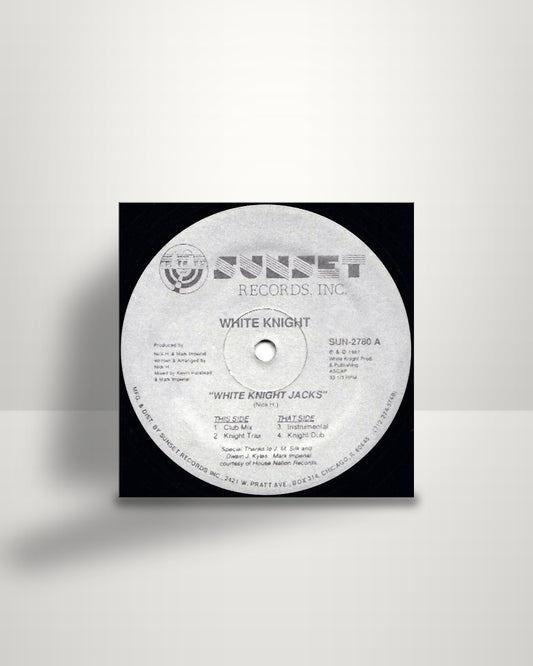 White Knight – White Knight Jacks - 12" - Sunset Records Inc. US 1987