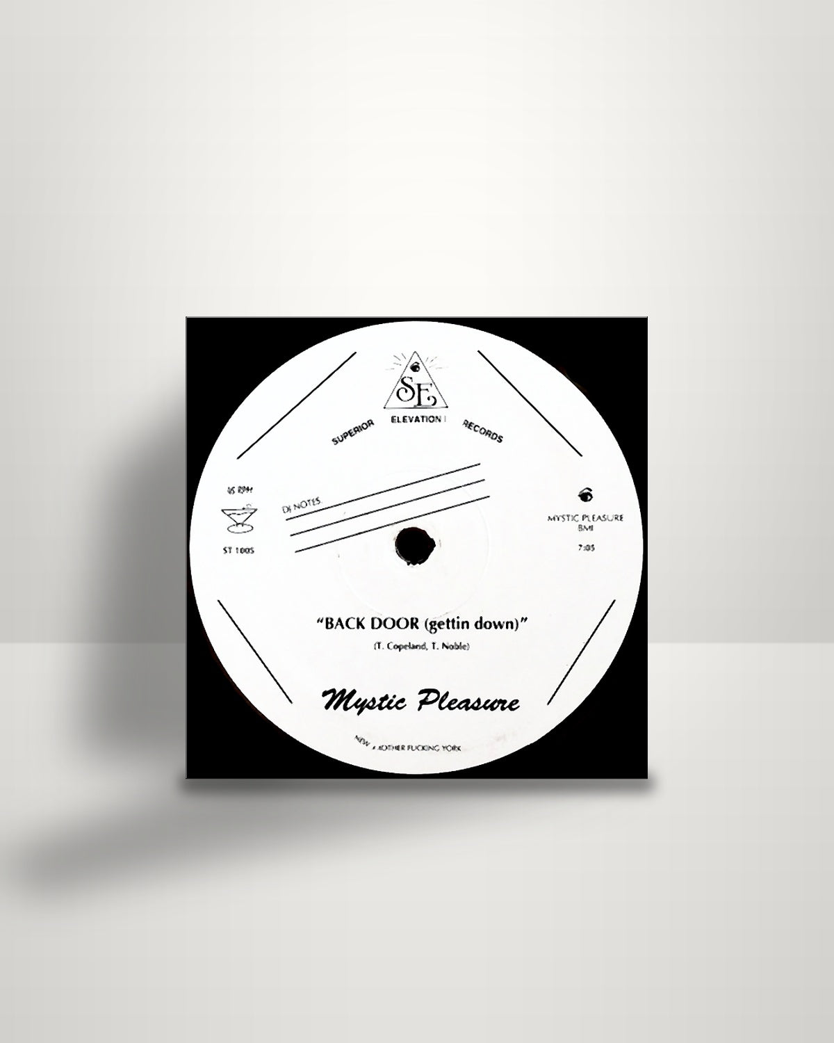 Mystic Pleasure – Back Door (Gettin Down) - 12" - Superior Elevation Records US 2014