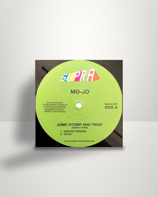 Mo-Jo / Blackjoy – Jump, Stomp And Twist - 12" - Supra Records FR 2006