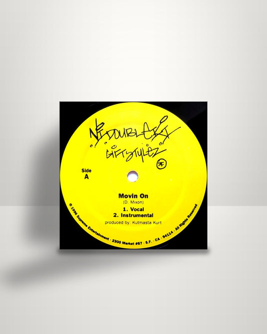 NiDoubleKI – Movin On - 12" - Supreme Entertainment US 1996