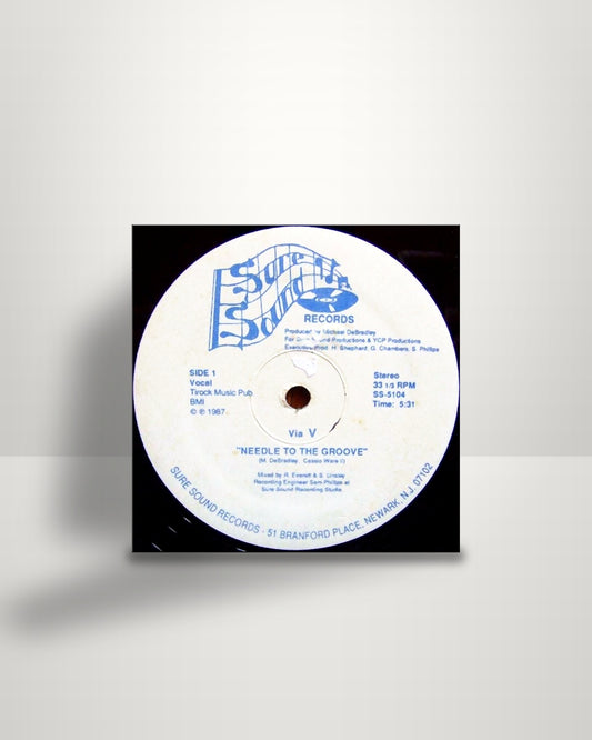 Via V – Needle To The Groove - 12" - Sure Sound Records US 1987