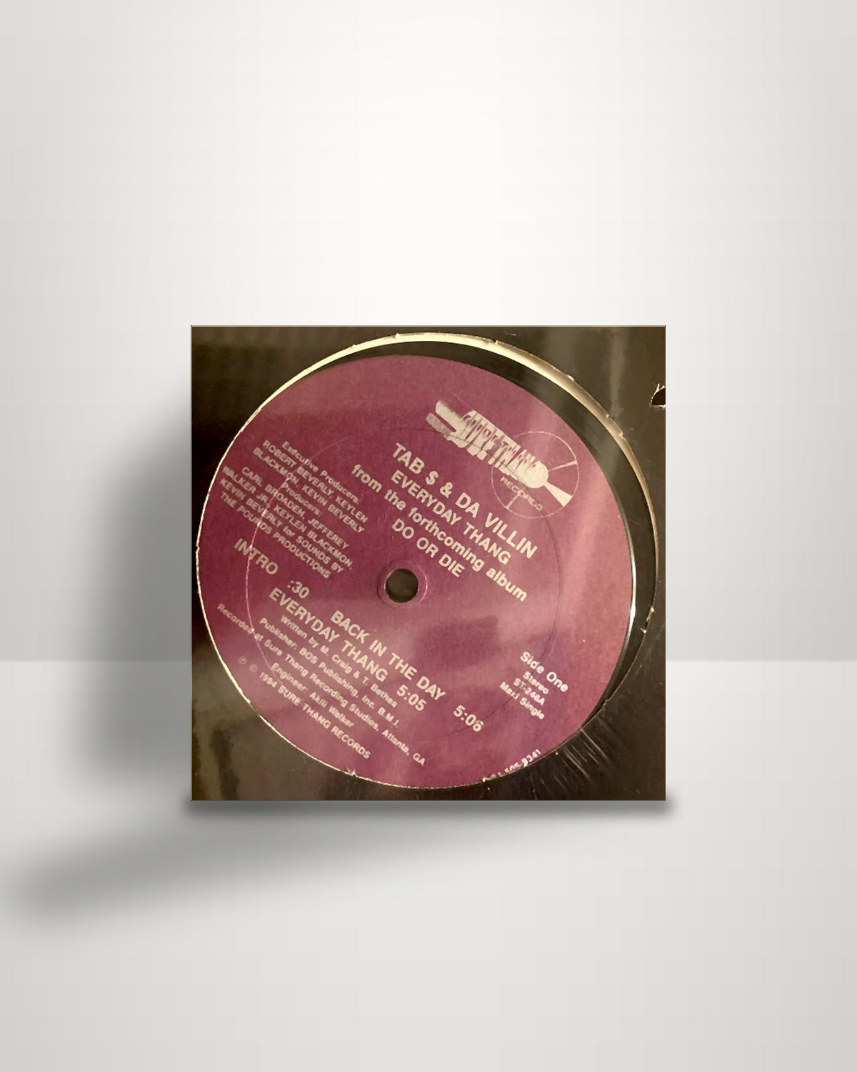 Tab & Da Villon – Everyday Thang - 12" - Sure Thang Records US 1994