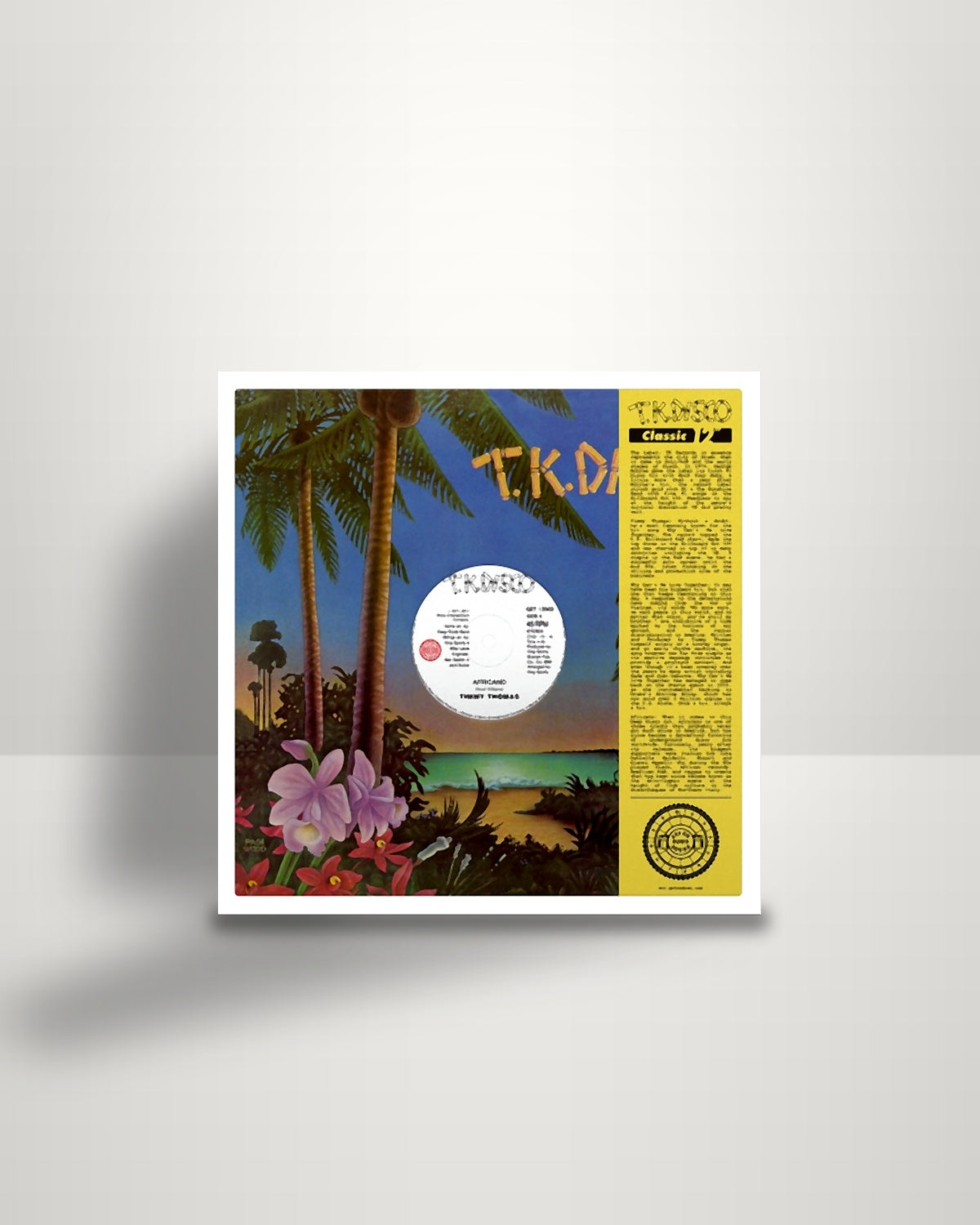 Timmy Thomas – Africano - 12" - T.K. Disco US 2017