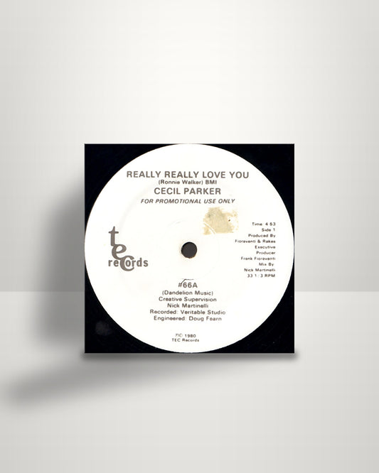 Cecil Parker – Really Really Love You - 12" - TEC Records US 1980