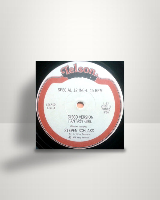 Stephen Schlaks – Fantasy Girl - 12" - Telson CA 1976