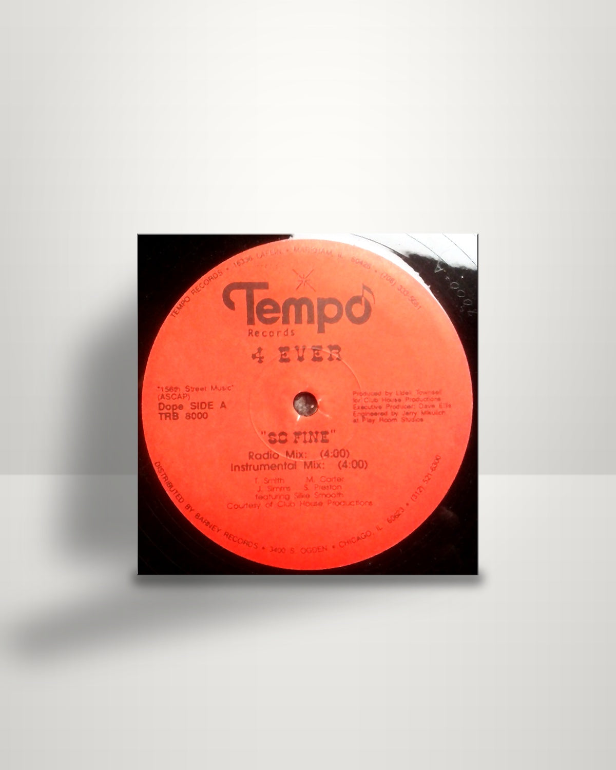 4Ever – So Fine - 12" - Tempo Records US